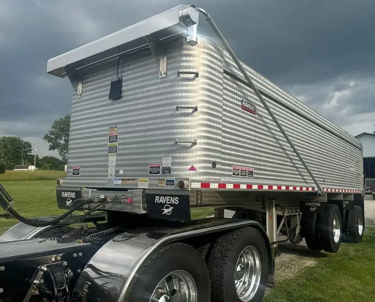 2021 Kruze Aluminum Dump Trailer – 28’ x 96” photo 1