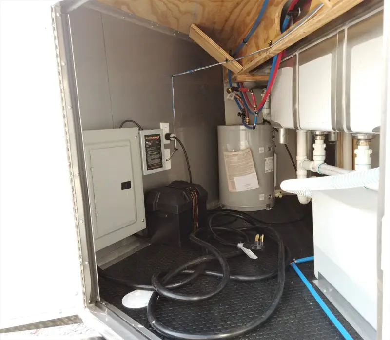 2025 Orange Concession Food Trailer With Appliances photo 13