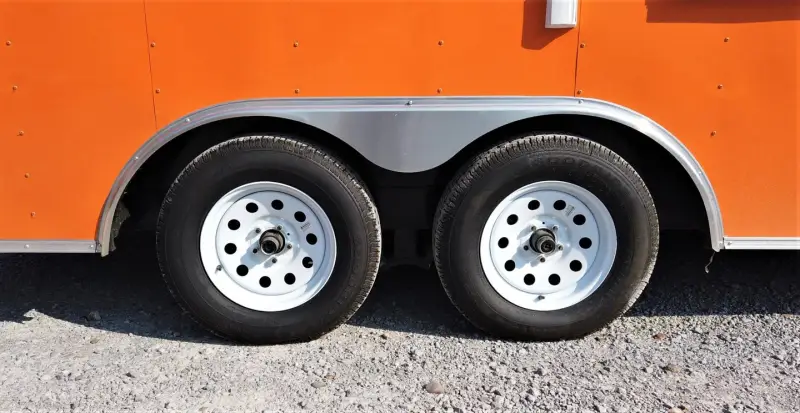 2025 Orange Concession Food Trailer With Appliances photo 17