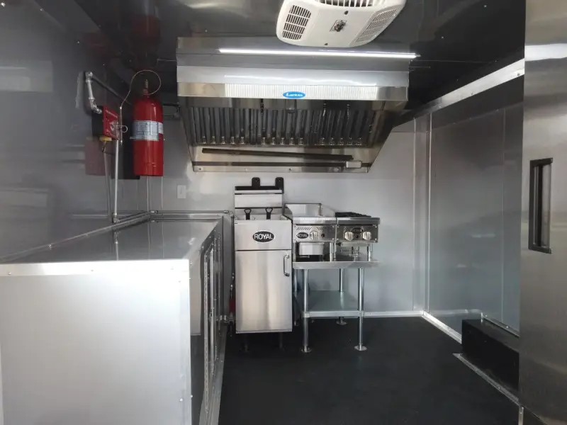 2025 Orange Concession Food Trailer With Appliances photo 6