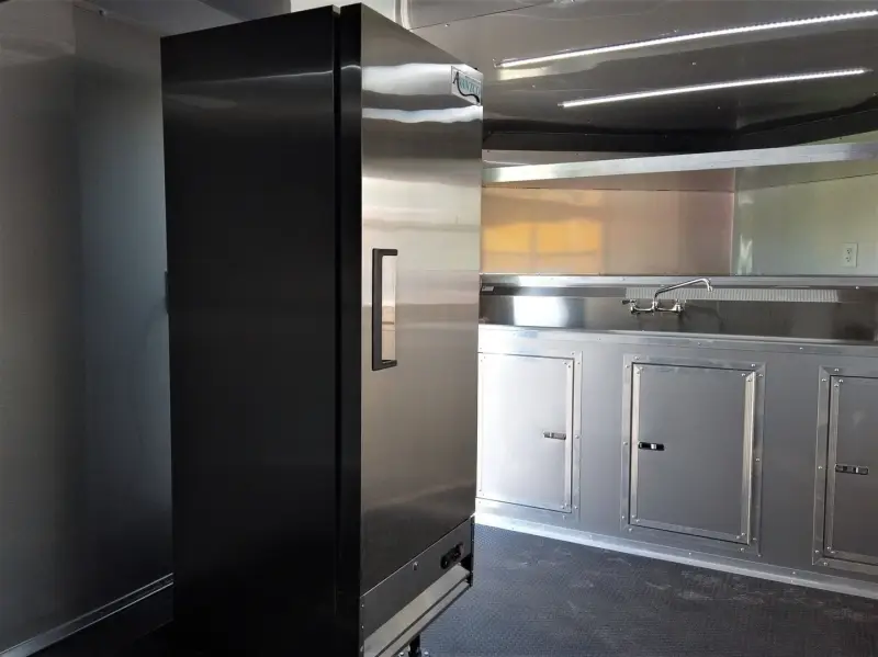 2025 Orange Concession Food Trailer With Appliances photo 9